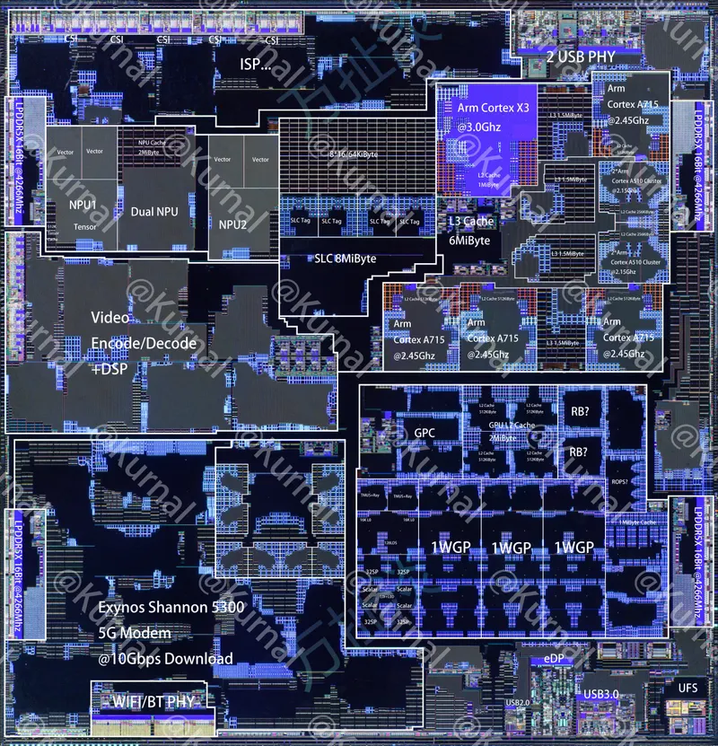 <ES>Exynos 2300 (S5E9935）
